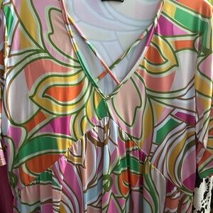 Colorful Heimish USA Blouse